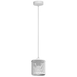 Lampa Wisząca LOUISE WHITE 1xE27