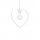 Lampa wisząca AMORE WHITE 1xE27