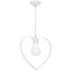 Lampa wisząca AMORE WHITE 1xE27