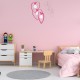 Lampa wisząca AMORE DARK PINK 3xE27