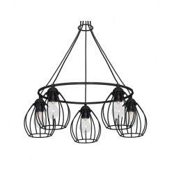 Lampa Wisząca DON BLACK 5xE27