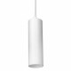 Pipe Track Pendant Light White 1xGU10 - 3 Circuit