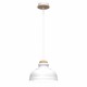 Lampa wisząca ASMUND WHITE1xE27 20cm