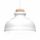 Lampa wisząca ASMUND WHITE1xE27 20cm