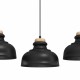 Lampa wisząca ASMUND BLACK 3xE27