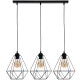 Lampa wisząca BASKET BLACK 3xE27