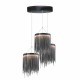 LAMPA WISZĄCA CASCATA BLACK 54W LED