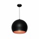 Lampa Wisząca LEA BLACK 1xE27