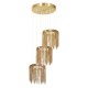 LAMPA WISZĄCA CASCATA COPPER 54W LED