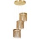 LAMPA WISZĄCA CASCATA COPPER 54W LED