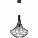 Lampa wisząca CESTA BLACK 1xE27