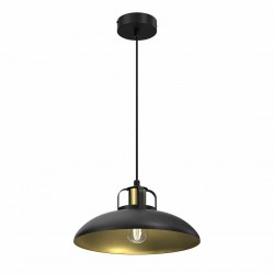 Lampa wisząca FELIX BLACK/GOLD 1xE27