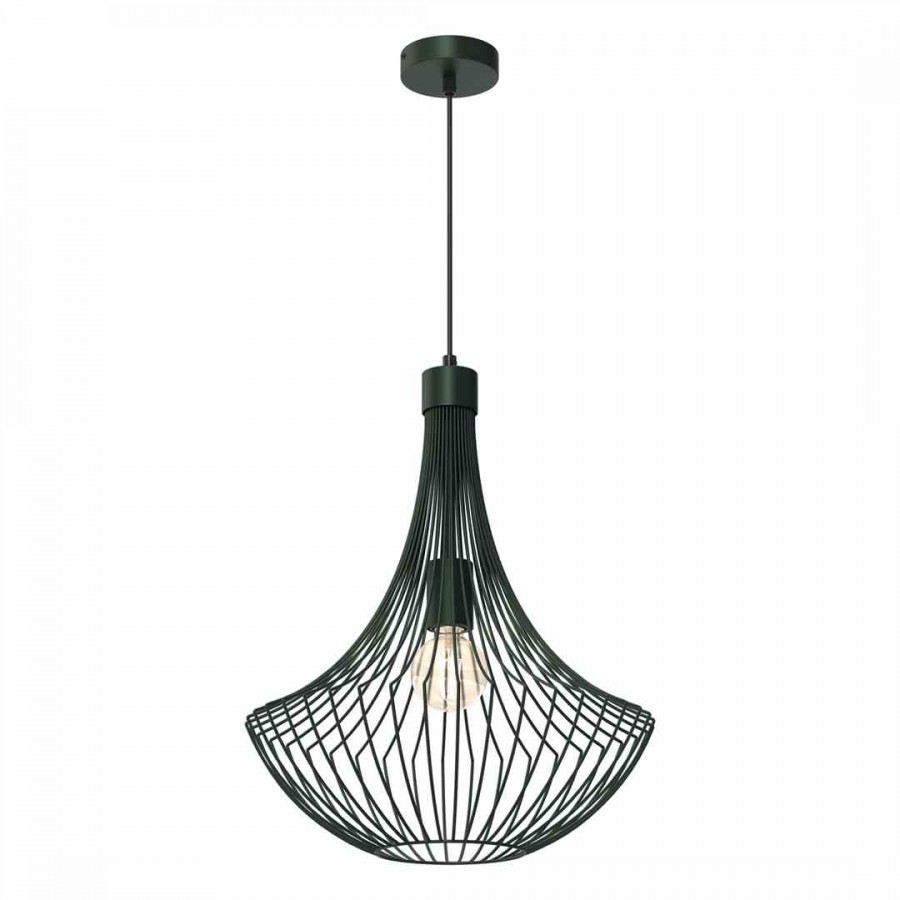 Lampa wisząca CESTA GREEN 1xE27