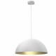 Lampa wisząca BETA WHITE/GOLD 1xE27 45cm