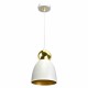 Lampa wisząca TAURUS WHITE/GOLD 1xE27