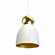 Lampa wisząca TAURUS WHITE/GOLD 1xE27