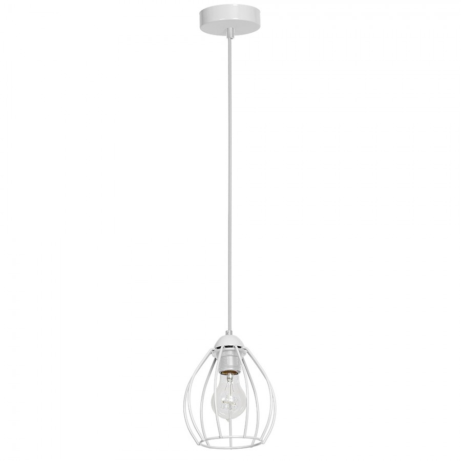 Lampa Wiszaca DON WHITE 1xE27