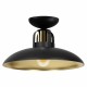 Lampa sufitowa FELIX BLACK/GOLD 1xE27