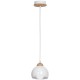 Lampa wisząca DAMA WHITE 1xE27