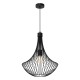 Lampa wisząca CESTA BLACK 1xE27