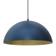 Lampa wisząca BETA NAVY BLUE/GOLD 1xE27 45cm