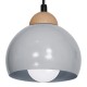 Lampa wisząca DAMA GRAY 1xE27