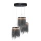 LAMPA WISZĄCA CASCATA BLACK 54W LED