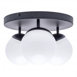 Lampa sufitowa SFERA BLACK 3xE14