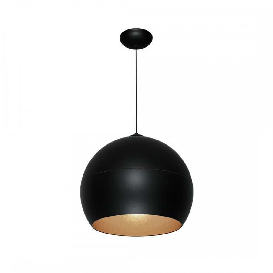 Lampa Wisząca LEA BLACK 1xE27