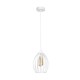 Lampa Wisząca RUSSEL WHITE 1xE27