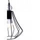 Lampa wisząca JEWEL BLACK 1xE27