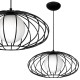 Lampa Wisząca KRONOS BLACK 1xE14