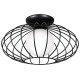 Lampa Sufitowa KRONOS BLACK 1xE14