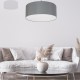 LAMPA SUFITOWA BARI GREY 3xE27