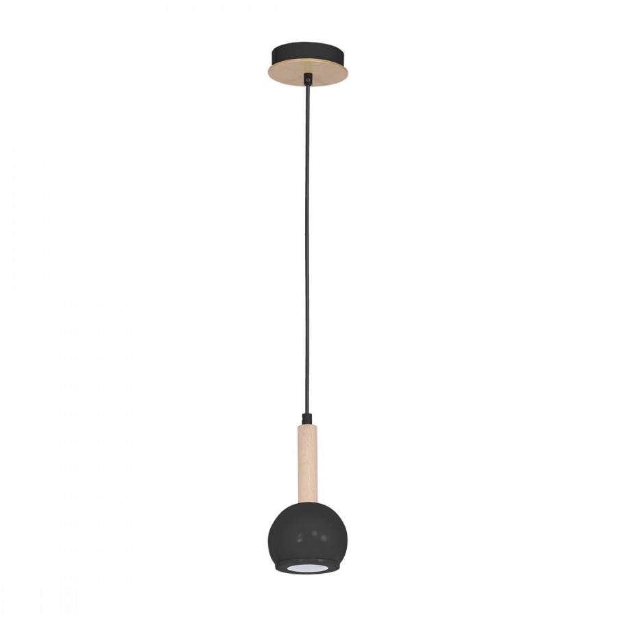 Lampa wisząca BOLLE BLACK 1xGU10