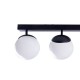 Lampa sufitowa SFERA BLACK 5xE14