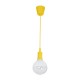 LAMPA WISZĄCA BUBBLE YELLOW 5W E14 LED