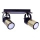 Lampa sufitowa WILSON BLACK 2xGU10