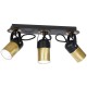 Lampa sufitowa WILSON BLACK 3xGU10