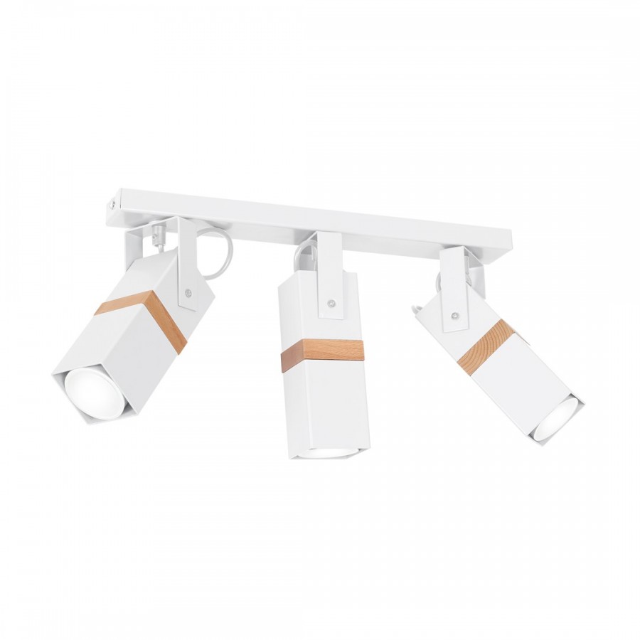 Lampa sufitowa VIDAR WHITE 3xGU10