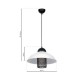 Lampa wisząca BJORN WHITE 1xE27