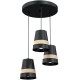 Lampa wisząca VENEZIA BLACK 3xE27