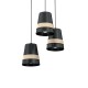 Lampa wisząca VENEZIA BLACK 3xE27