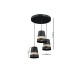 Lampa wisząca VENEZIA BLACK 3xE27