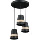 Lampa wisząca VENEZIA BLACK 3xE27