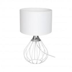 Lampa stołowa KANE WHITE 1xE27