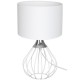 Lampa stołowa KANE WHITE 1xE27