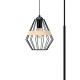 Lampa stojąca CLIFF BLACK 1xE27