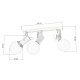 Lampa sufitowa AURIS WHITE 3xE14