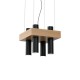 Lampa wiszaca WEST BLACK 4xGU10